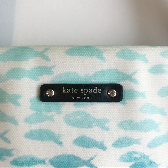 🚫SOLD🚫KATE SPADE adorable fishy tote bag - Picture 6 of 8